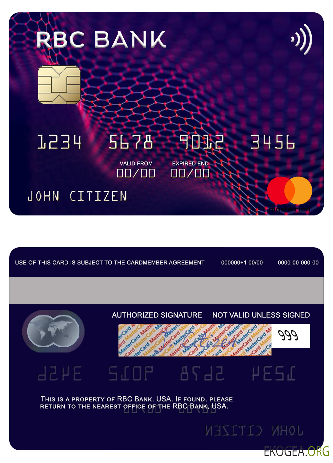 Mastercard RBC Bank aux États Unis